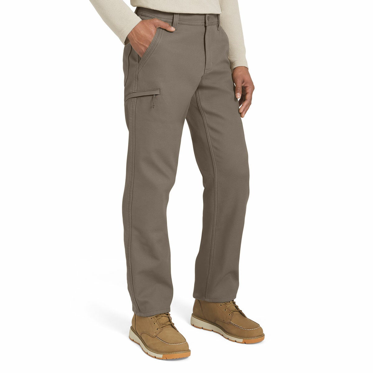 Weatherproof Vintage men's Alderwood fleece lined trousers, view 3