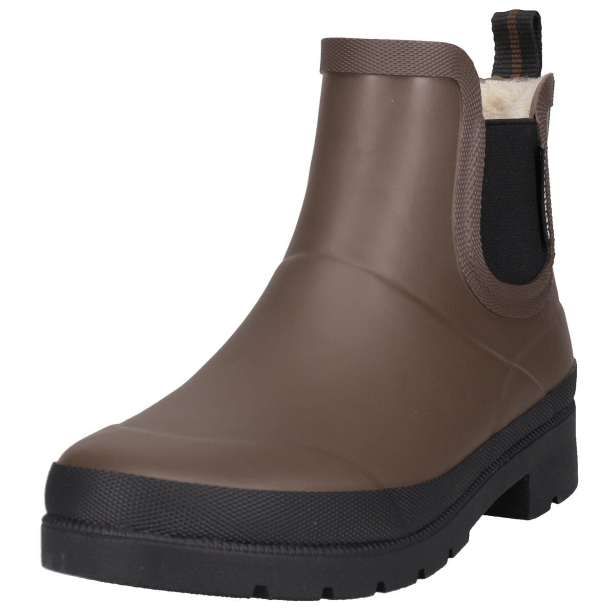 Weatherproof women's fur lined waterproof boots, view 3